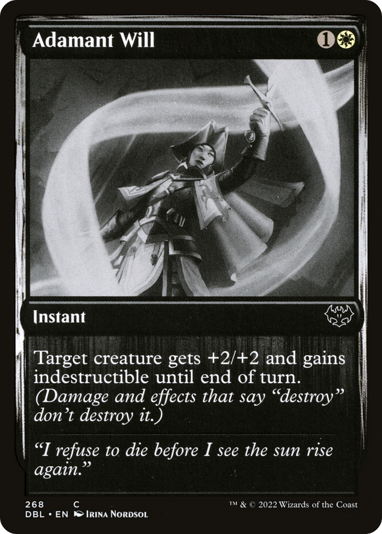 Adamant Will (DBL-268) - Innistrad: Double Feature - Premium MTG Single from Wizards of the Coast - Just $0.25! Shop now at Game Crave Tournament Store