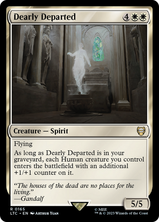 Dearly Departed (LTC-165) - Tales of Middle-earth Commander - Premium MTG Single from Wizards of the Coast - Just $0.08! Shop now at Game Crave Tournament Store