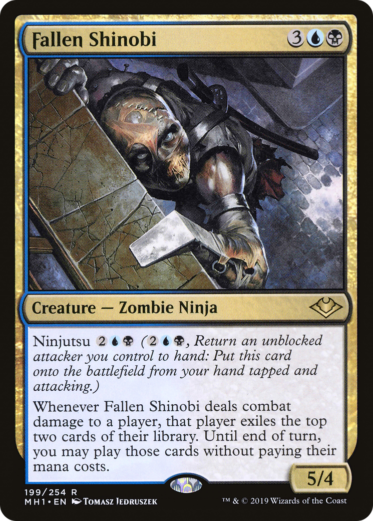 Fallen Shinobi (MH1-199) - Modern Horizons - Premium MTG Single from Wizards of the Coast - Just $1.21! Shop now at Game Crave Tournament Store