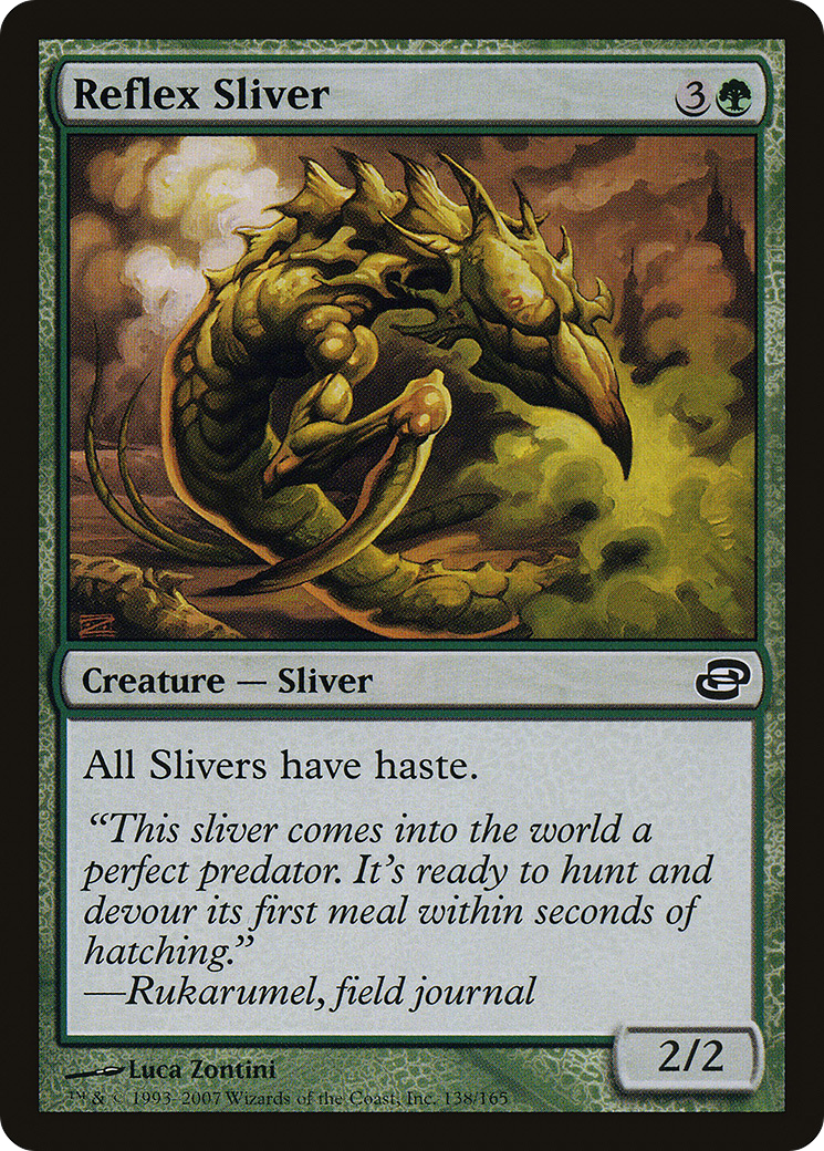 Reflex Sliver (PLC-138) - Planar Chaos Foil - Premium MTG Single from Wizards of the Coast - Just $1.34! Shop now at Game Crave Tournament Store