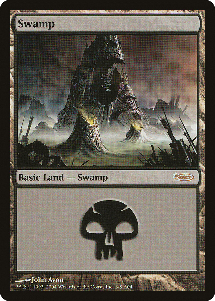 Swamp (PAL04-003) - Arena League 2004 - Premium MTG Single from Wizards of the Coast - Just $0.91! Shop now at Game Crave Tournament Store