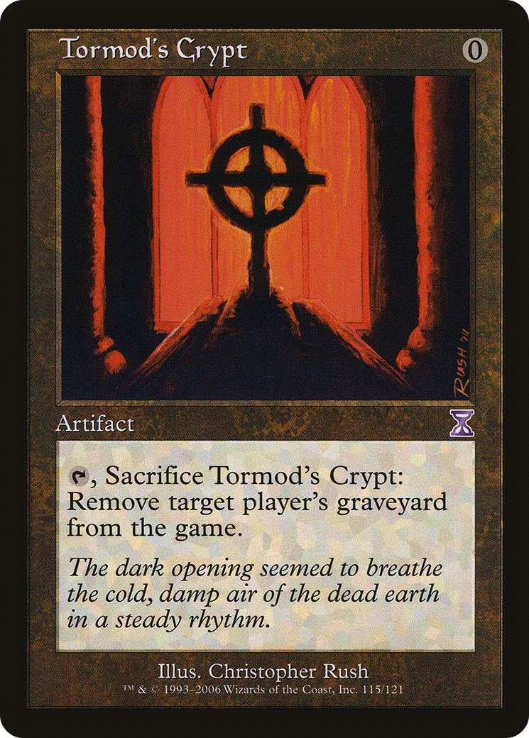 Tormod's Crypt (TSB-115) - Time Spiral Timeshifted - Premium MTG Single from Wizards of the Coast - Just $1.02! Shop now at Game Crave Tournament Store