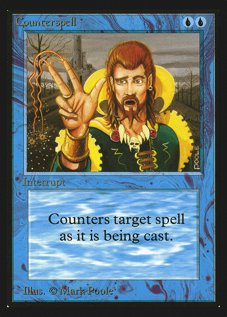 Counterspell (CED-055) - Collectors' Edition - Premium MTG Single from Wizards of the Coast - Just $13.12! Shop now at Game Crave Tournament Store