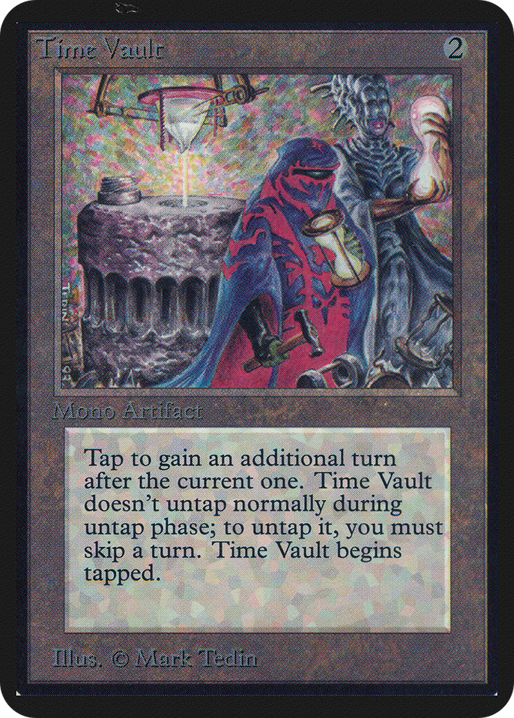 Time Vault (LEA-274) - Limited Edition Alpha - Premium MTG Single from Wizards of the Coast - Just $0! Shop now at Game Crave Tournament Store