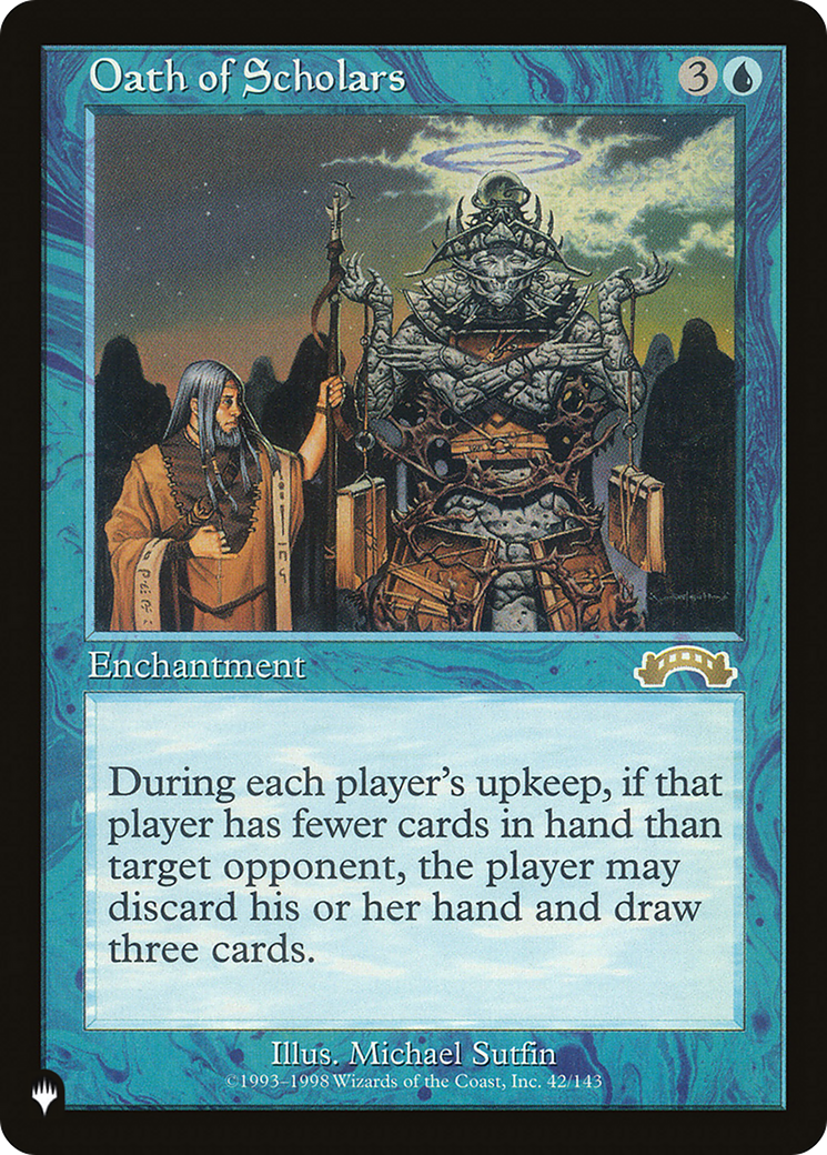 Oath of Scholars (PLIST-1111) - The List - Premium MTG Single from Wizards of the Coast - Just $0.08! Shop now at Game Crave Tournament Store