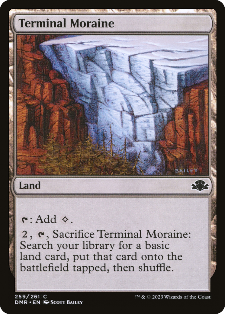 Terminal Moraine (DMR-259) - Dominaria Remastered - Premium MTG Single from Wizards of the Coast - Just $0.25! Shop now at Game Crave Tournament Store