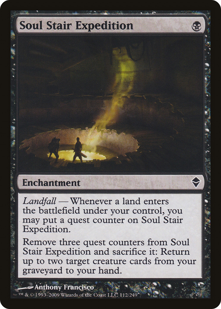 Soul Stair Expedition (ZEN-112) - Zendikar Foil - Premium MTG Single from Wizards of the Coast - Just $0.10! Shop now at Game Crave Tournament Store
