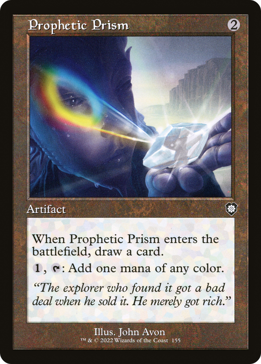 Prophetic Prism (BRC-155) - The Brothers' War Commander - Premium MTG Single from Wizards of the Coast - Just $0.08! Shop now at Game Crave Tournament Store