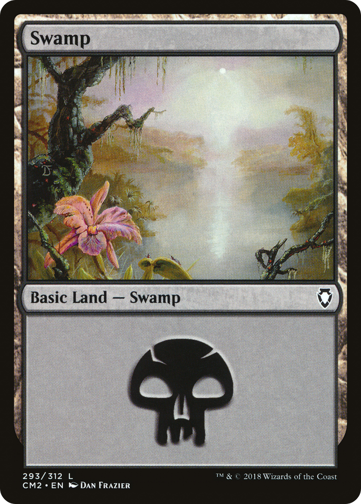 Swamp (CM2-293) - Commander Anthology Volume II - Premium MTG Single from Wizards of the Coast - Just $0.27! Shop now at Game Crave Tournament Store