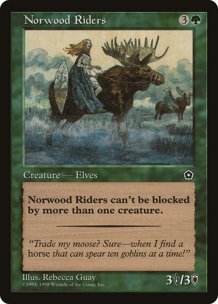 Norwood Riders (P02-139) - Portal Second Age - Premium MTG Single from Wizards of the Coast - Just $0.54! Shop now at Game Crave Tournament Store