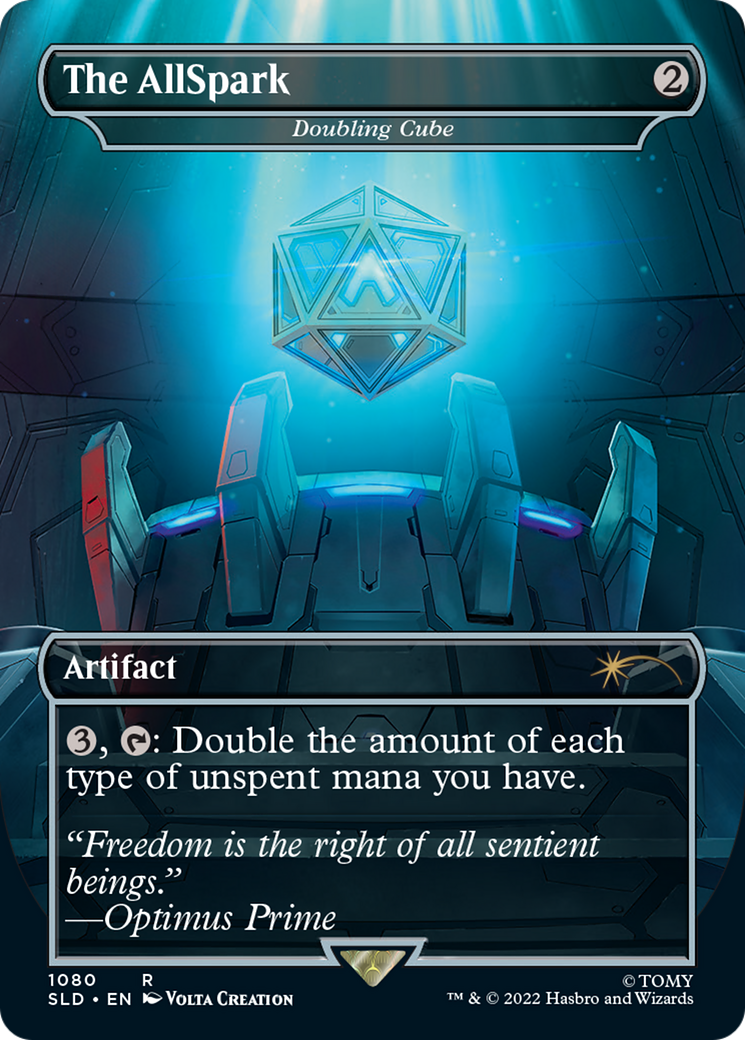 Doubling Cube // Doubling Cube (SLD-1080) - Secret Lair Drop (Borderless) - Premium MTG Single from Wizards of the Coast - Just $4.18! Shop now at Game Crave Tournament Store