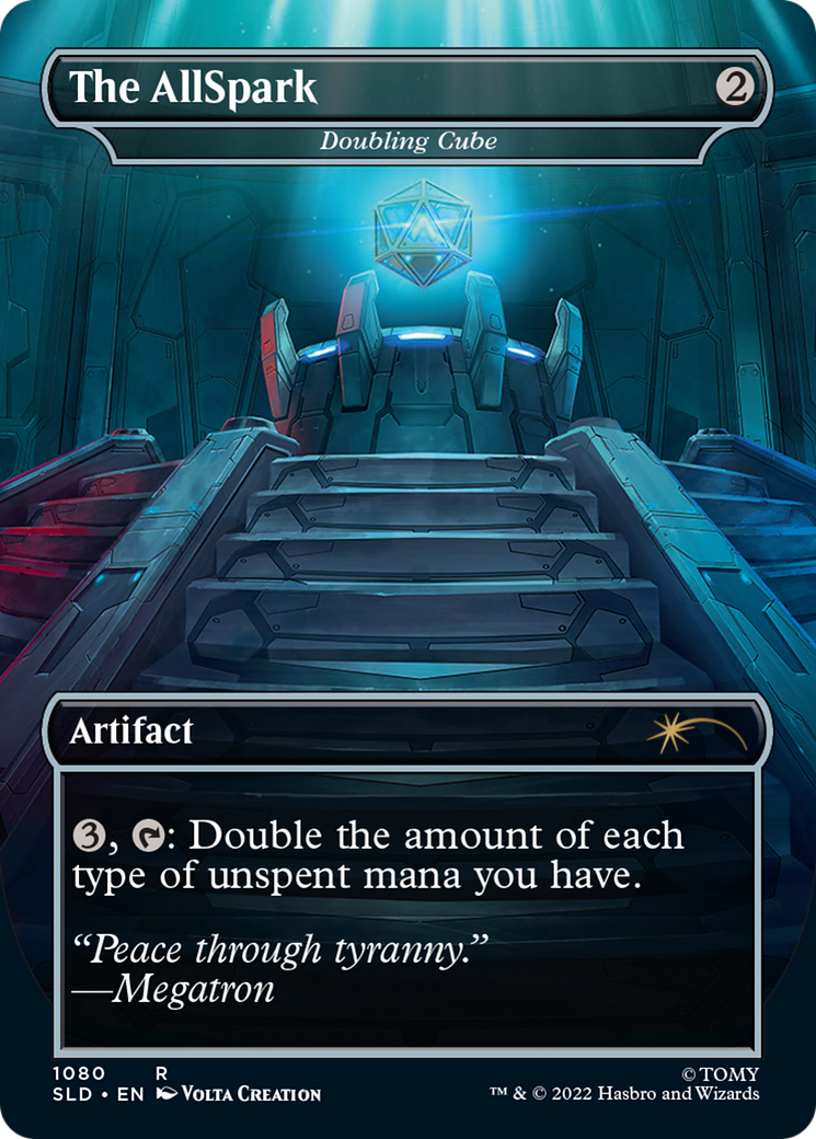 Doubling Cube // Doubling Cube (SLD-1080) - Secret Lair Drop (Borderless) - Premium MTG Single from Wizards of the Coast - Just $4.18! Shop now at Game Crave Tournament Store