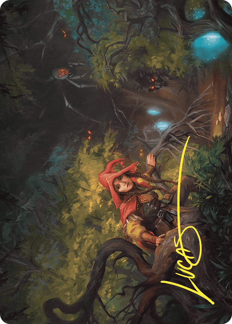 Brave the Wilds // Brave the Wilds (AWOE-025) - Wilds of Eldraine Art Series (Borderless) Foil - Premium MTG Single from Wizards of the Coast - Just $0! Shop now at Game Crave Tournament Store