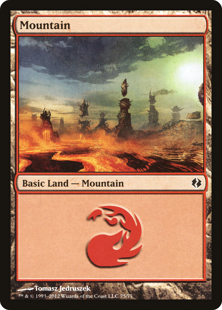 Mountain (DDI-075) - Duel Decks: Venser vs. Koth - Premium MTG Single from Wizards of the Coast - Just $0.08! Shop now at Game Crave Tournament Store