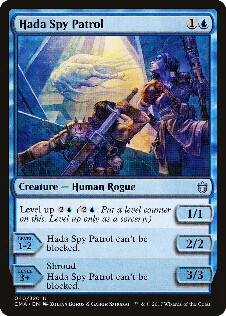 Hada Spy Patrol (CMA-040) - Commander Anthology - Premium MTG Single from Wizards of the Coast - Just $0.25! Shop now at Game Crave Tournament Store