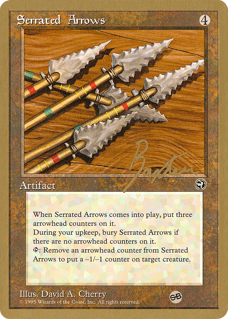 Serrated Arrows (PTC-GB110SB) - Pro Tour Collector Set - Premium MTG Single from Wizards of the Coast - Just $0! Shop now at Game Crave Tournament Store