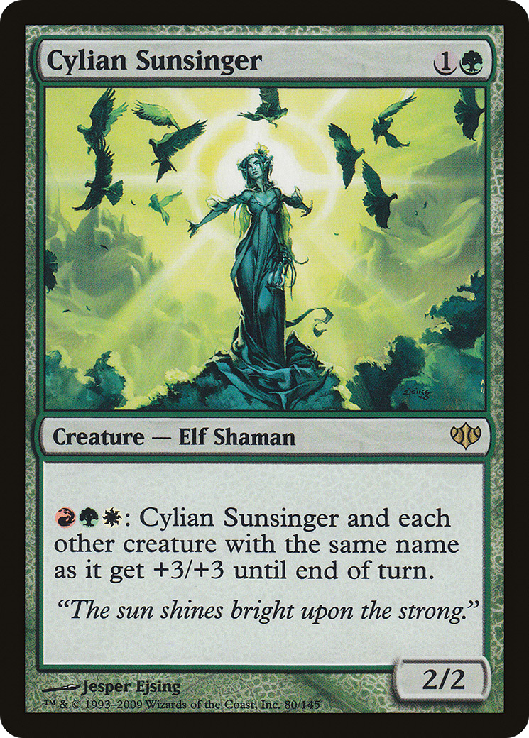 Cylian Sunsinger (CON-080) - Conflux - Premium MTG Single from Wizards of the Coast - Just $0.08! Shop now at Game Crave Tournament Store