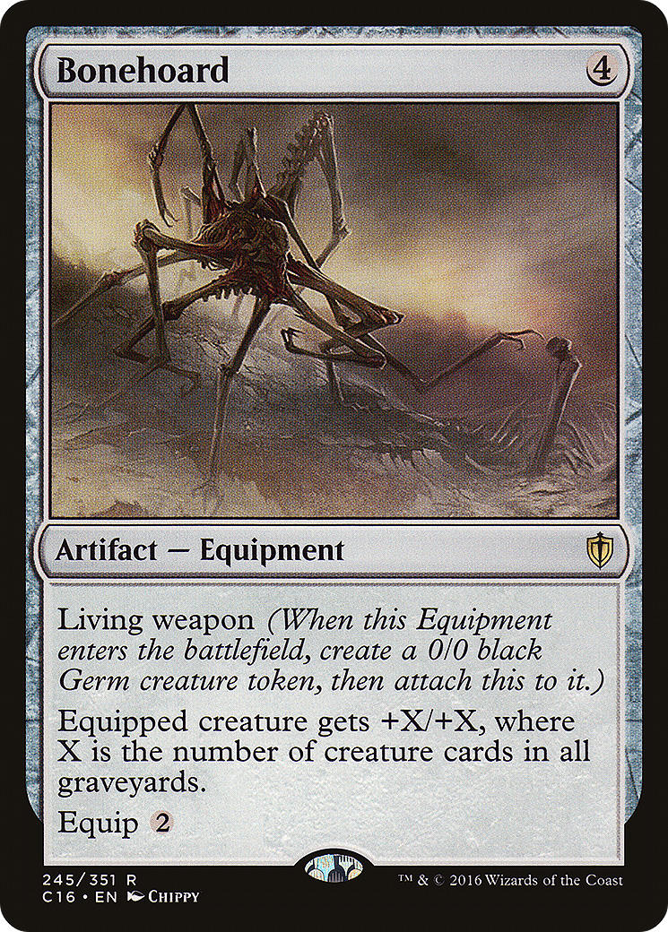 Bonehoard (C16-245) - Commander 2016 - Premium MTG Single from Wizards of the Coast - Just $0.25! Shop now at Game Crave Tournament Store