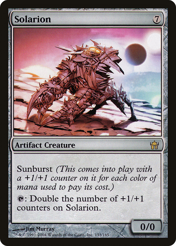 Solarion (5DN-153) - Fifth Dawn - Premium MTG Single from Wizards of the Coast - Just $0.15! Shop now at Game Crave Tournament Store