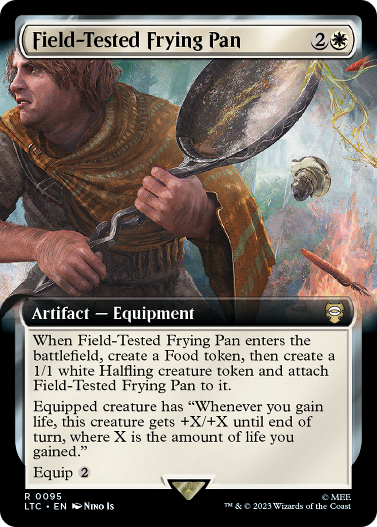 Field-Tested Frying Pan (LTC-095) - Tales of Middle-earth Commander: (Extended Art) - Premium MTG Single from Wizards of the Coast - Just $0.24! Shop now at Game Crave Tournament Store