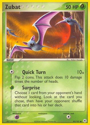 Zubat 83/101 - Hidden Legends - Premium Pokemon Single from Nintendo - Just $0.28! Shop now at Game Crave Tournament Store