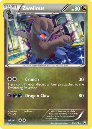 Zweilous 95/124 - Dragons Exalted - Premium Pokemon Single from Nintendo - Just $0.27! Shop now at Game Crave Tournament Store