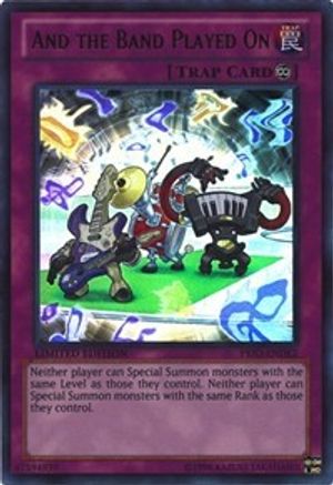 And the Band Played On (PRIO-ENDE2) - Primal Origin Limited - Premium Yugioh Single from Konami - Just $1.45! Shop now at Game Crave Tournament Store