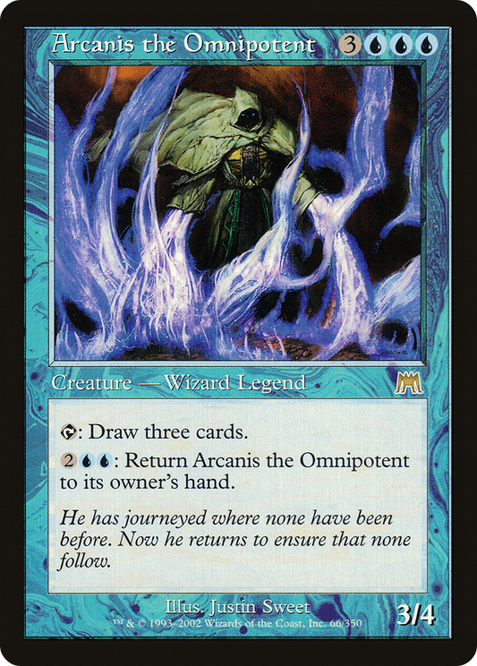 Arcanis the Omnipotent (ONS-066) - Onslaught - Premium MTG Single from Wizards of the Coast - Just $1.96! Shop now at Game Crave Tournament Store