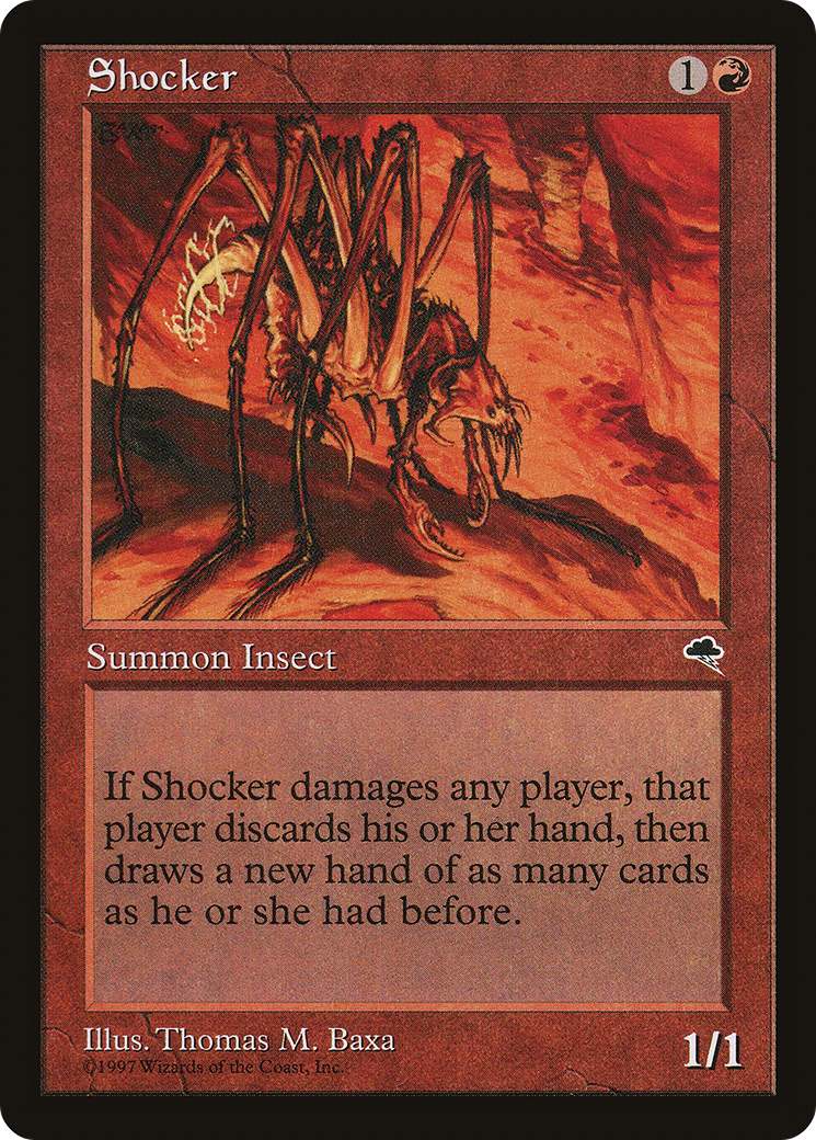 Shocker (TMP-204) - Tempest - Premium MTG Single from Wizards of the Coast - Just $0.23! Shop now at Game Crave Tournament Store