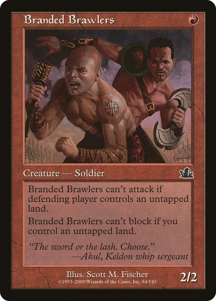 Branded Brawlers (PCY-084) - Prophecy - Premium MTG Single from Wizards of the Coast - Just $0.08! Shop now at Game Crave Tournament Store