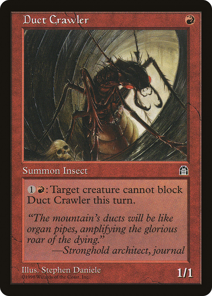 Duct Crawler (STH-079) - Stronghold - Premium MTG Single from Wizards of the Coast - Just $0.08! Shop now at Game Crave Tournament Store