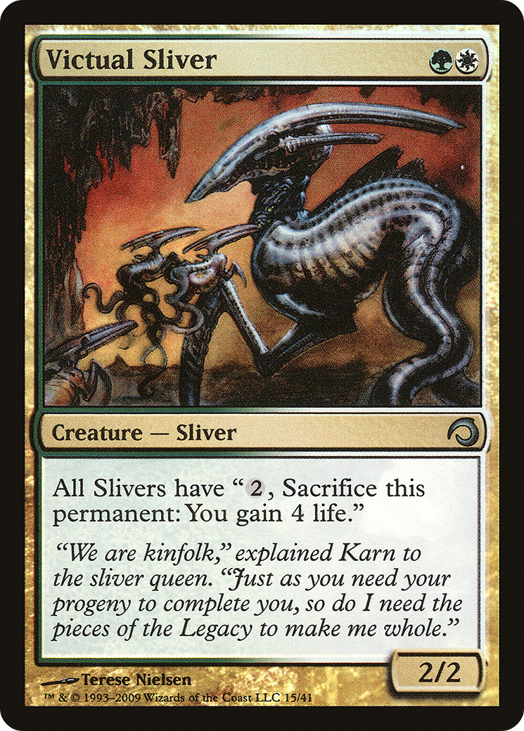 Victual Sliver (H09-015) - Premium Deck Series: Slivers Foil - Premium MTG Single from Wizards of the Coast - Just $0.18! Shop now at Game Crave Tournament Store