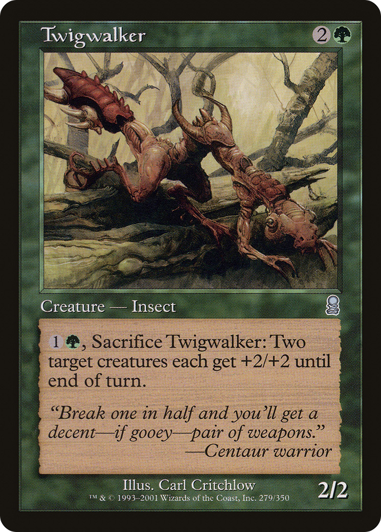 Twigwalker (ODY-279) - Odyssey - Premium MTG Single from Wizards of the Coast - Just $0.08! Shop now at Game Crave Tournament Store