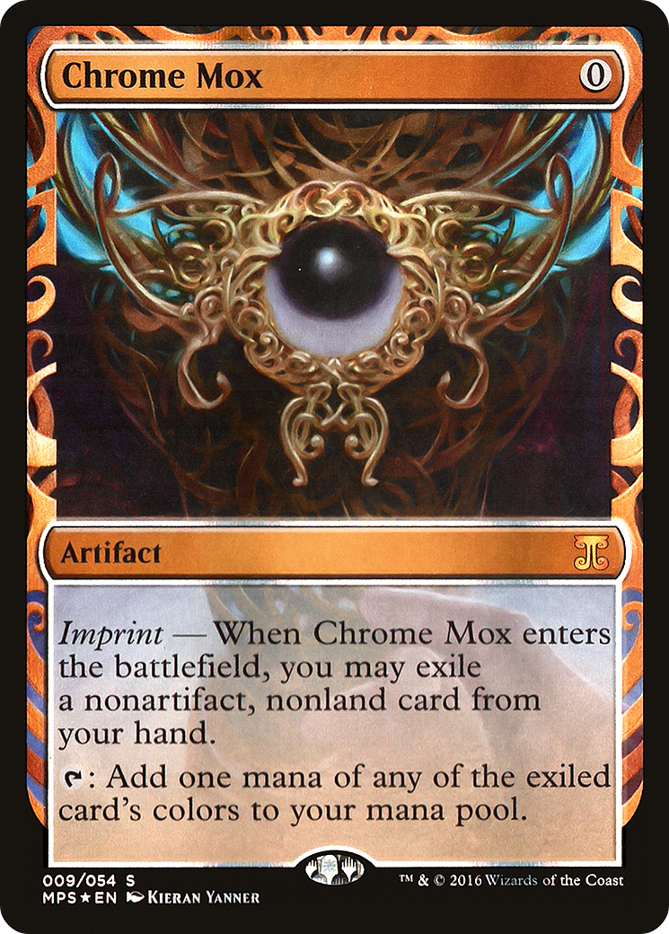 Chrome Mox (MPS-009) - Kaladesh Inventions Foil - Premium MTG Single from Wizards of the Coast - Just $356.83! Shop now at Game Crave Tournament Store