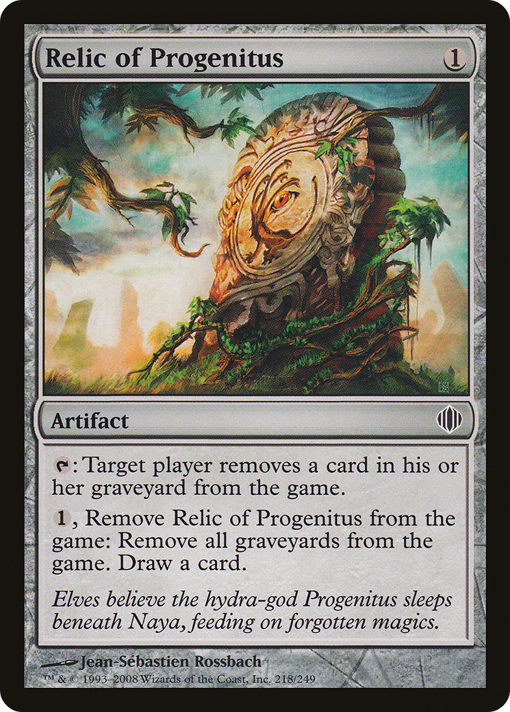 Relic of Progenitus (ALA-218) - Shards of Alara Foil - Premium MTG Single from Wizards of the Coast - Just $8.24! Shop now at Game Crave Tournament Store