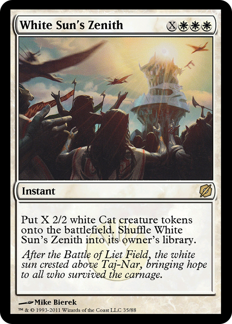 White Sun's Zenith (TD2-035) - Duel Decks: Mirrodin Pure vs. New Phyrexia - Premium MTG Single from Wizards of the Coast - Just $0! Shop now at Game Crave Tournament Store