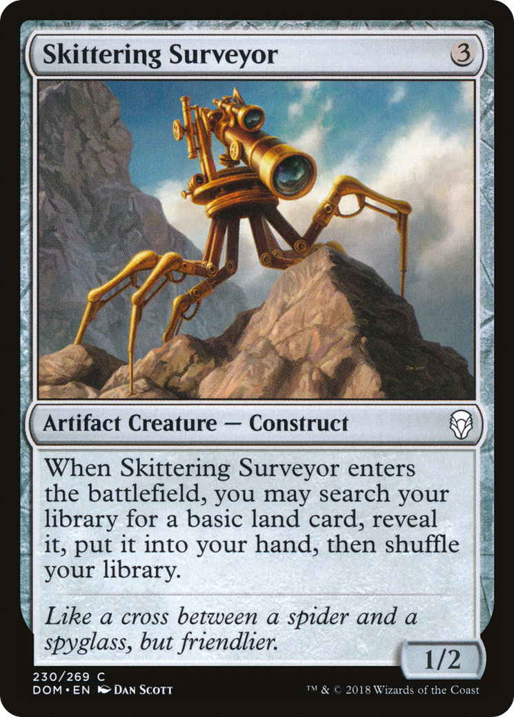 Skittering Surveyor (DOM-230) - Dominaria - Premium MTG Single from Wizards of the Coast - Just $0.02! Shop now at Game Crave Tournament Store