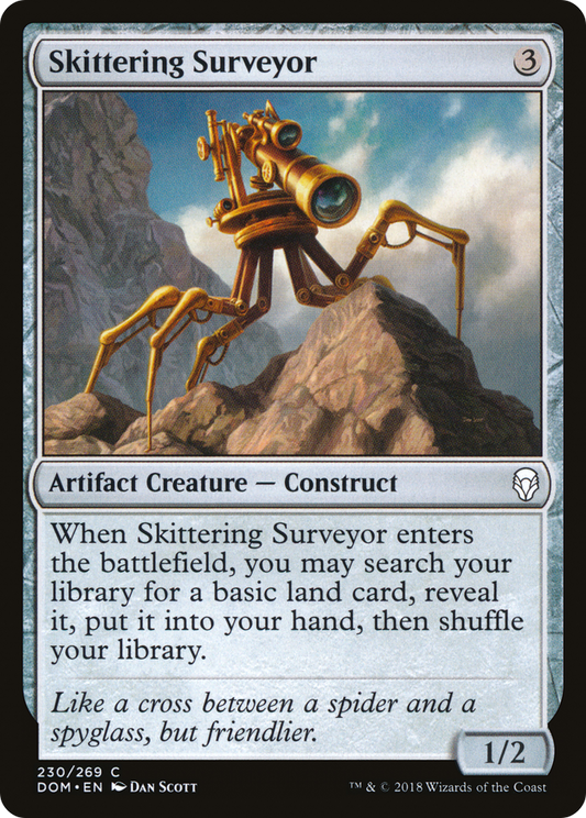 Skittering Surveyor (DOM-230) - Dominaria - Premium MTG Single from Wizards of the Coast - Just $0.02! Shop now at Game Crave Tournament Store