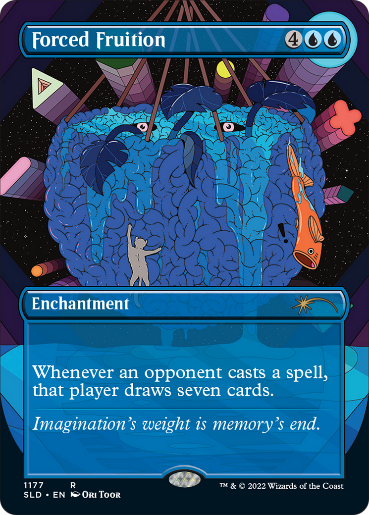 Forced Fruition (SLD-1177) - Secret Lair Drop (Borderless) - Premium MTG Single from Wizards of the Coast - Just $4.22! Shop now at Game Crave Tournament Store
