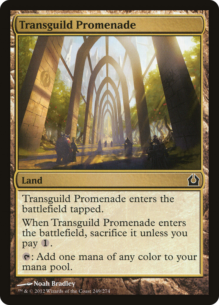 Transguild Promenade (RTR-249) - Return to Ravnica Foil - Premium MTG Single from Wizards of the Coast - Just $0.42! Shop now at Game Crave Tournament Store