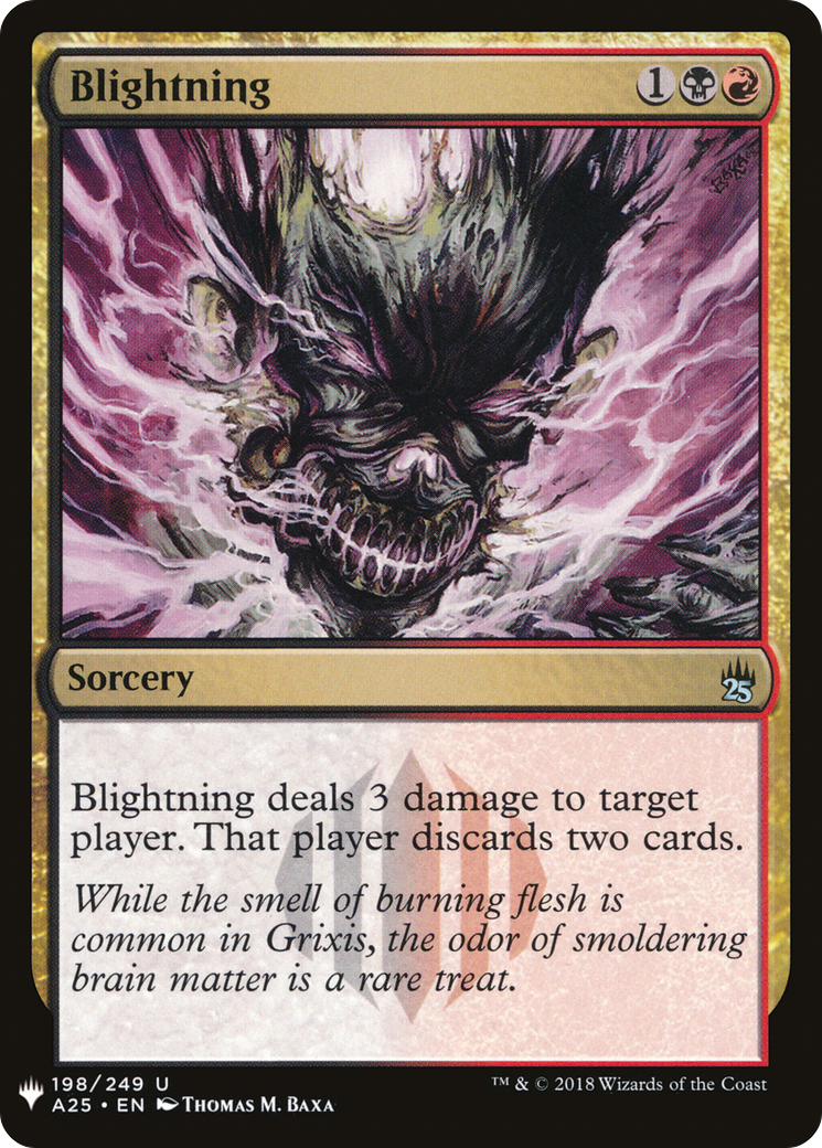 Blightning (MB1-1401) - Mystery Booster - Premium MTG Single from Wizards of the Coast - Just $0.25! Shop now at Game Crave Tournament Store