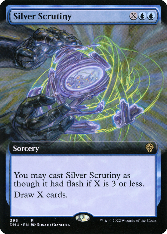 Silver Scrutiny (DMU-395) - Dominaria United: (Extended Art) - Premium MTG Single from Wizards of the Coast - Just $0.09! Shop now at Game Crave Tournament Store