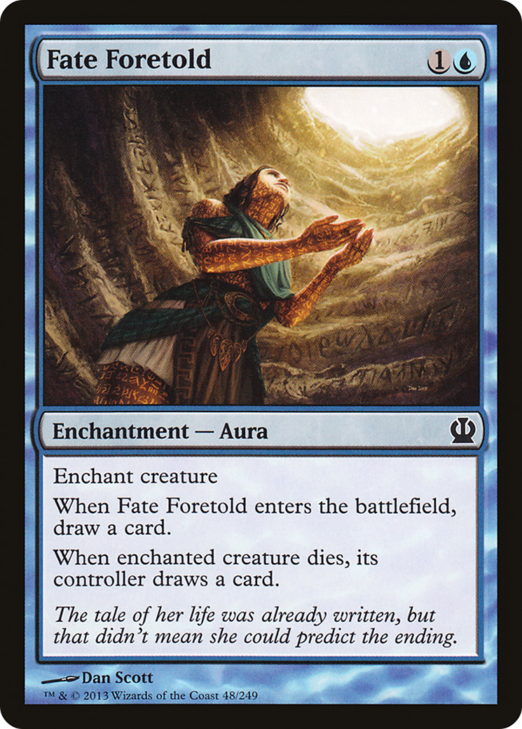 Fate Foretold (THS-048) - Theros - Premium MTG Single from Wizards of the Coast - Just $0.08! Shop now at Game Crave Tournament Store