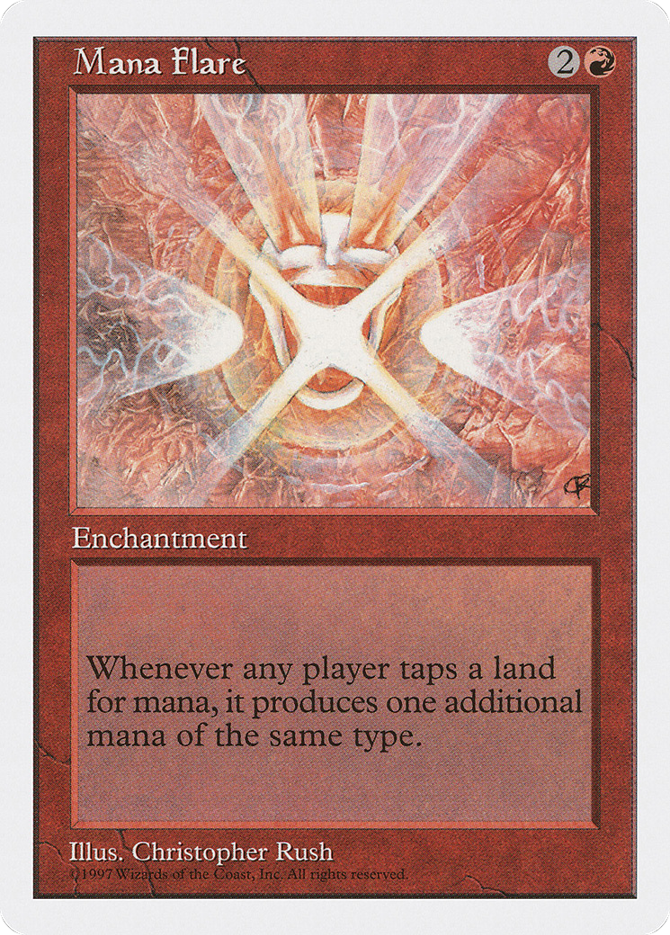 Mana Flare (5ED-249) - Fifth Edition - Premium MTG Single from Wizards of the Coast - Just $0.48! Shop now at Game Crave Tournament Store