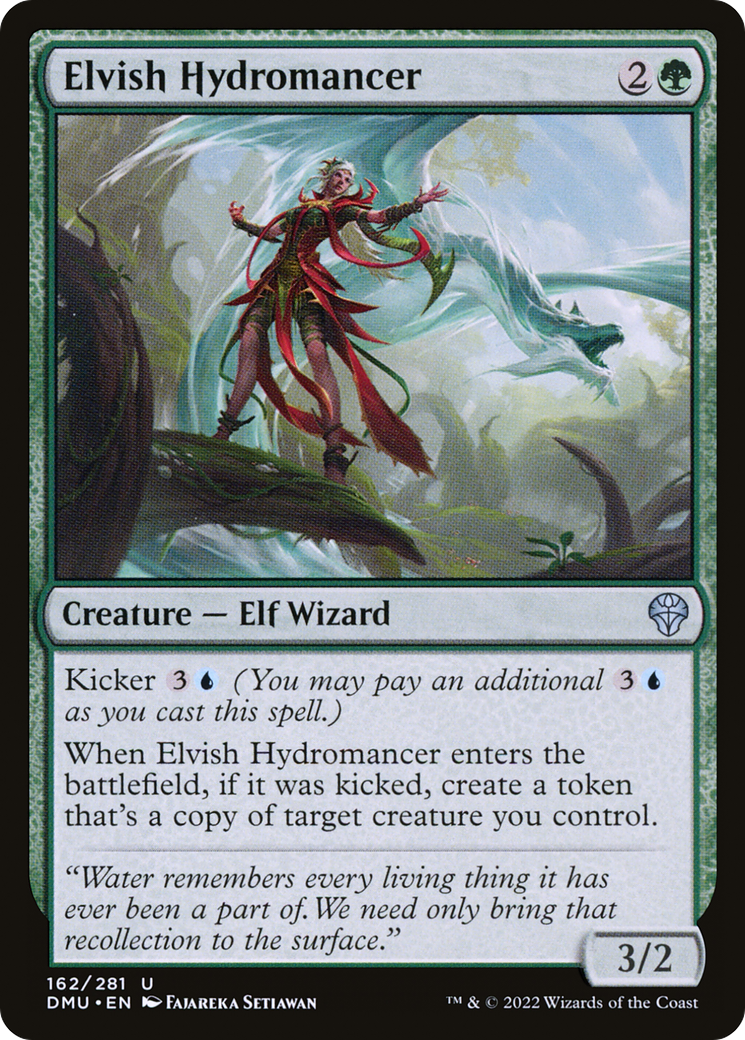 Elvish Hydromancer (DMU-162) - Dominaria United - Premium MTG Single from Wizards of the Coast - Just $0.08! Shop now at Game Crave Tournament Store