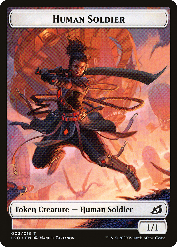 Human Soldier (TIKO-003) - Ikoria: Lair of Behemoths Tokens Foil - Premium MTG Single from Wizards of the Coast - Just $0.25! Shop now at Game Crave Tournament Store