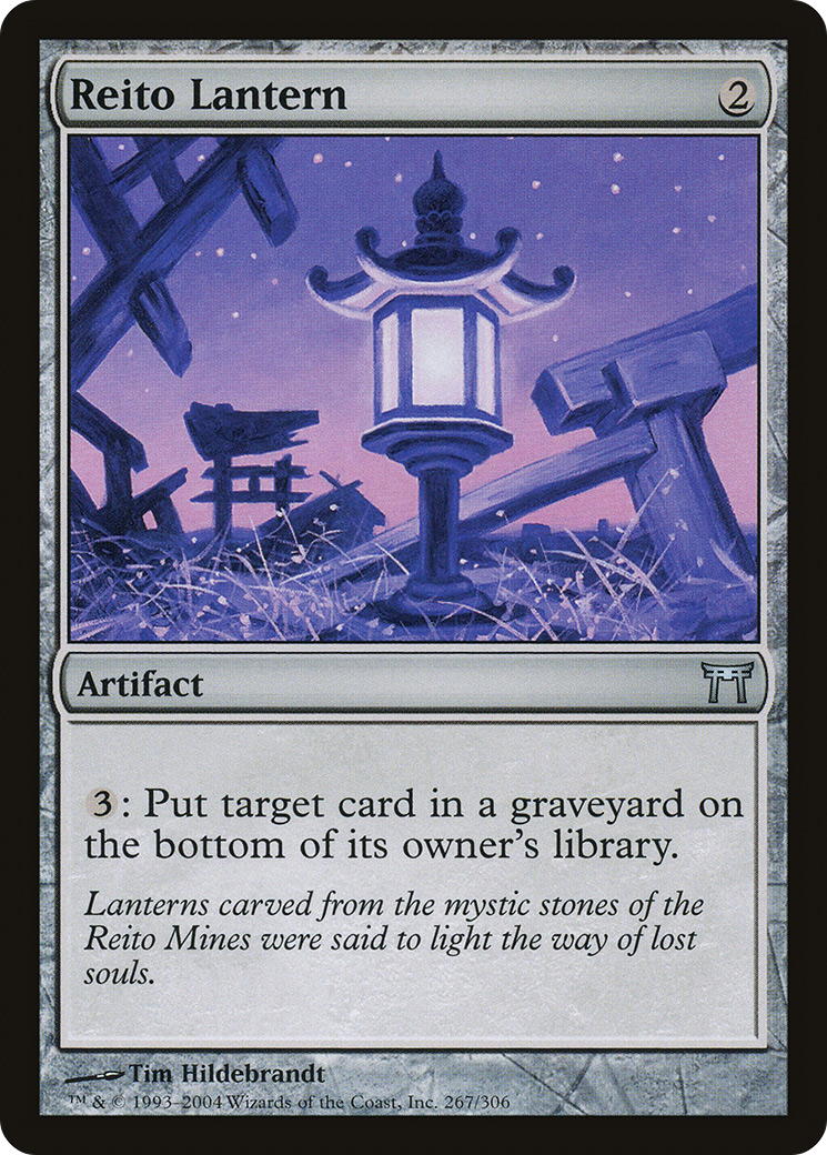 Reito Lantern (CHK-267) - Champions of Kamigawa - Premium MTG Single from Wizards of the Coast - Just $0.08! Shop now at Game Crave Tournament Store