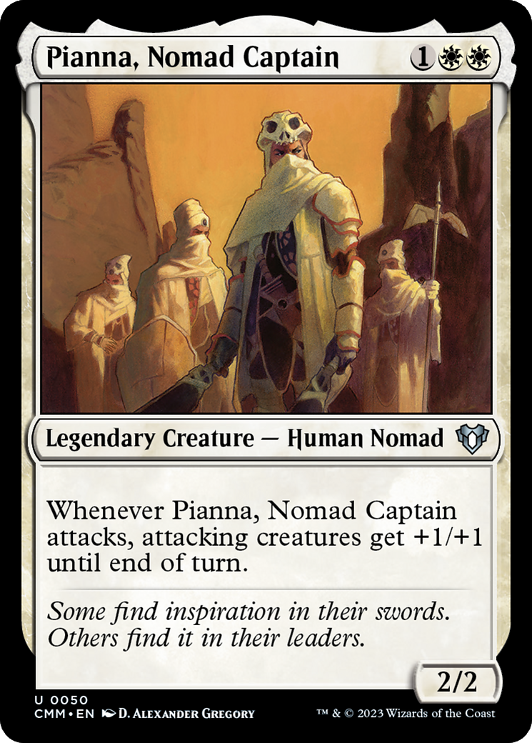 Pianna, Nomad Captain (CMM-050) - Commander Masters - Premium MTG Single from Wizards of the Coast - Just $0.25! Shop now at Game Crave Tournament Store
