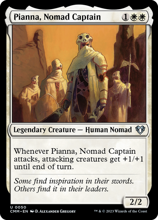 Pianna, Nomad Captain (CMM-050) - Commander Masters - Premium MTG Single from Wizards of the Coast - Just $0.25! Shop now at Game Crave Tournament Store
