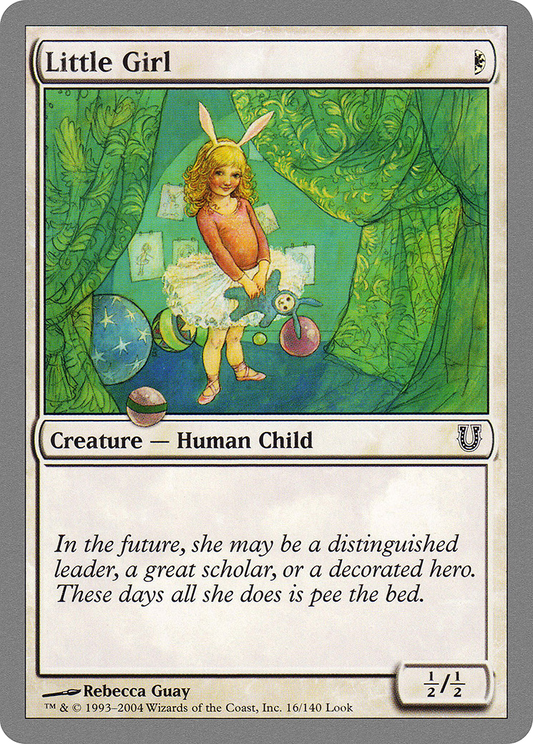 Little Girl (UNH-016) - Unhinged - Premium MTG Single from Wizards of the Coast - Just $0.08! Shop now at Game Crave Tournament Store
